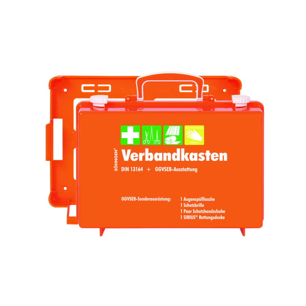 Kfz.-Verbandkasten plus Schutzausrüstung GGVS