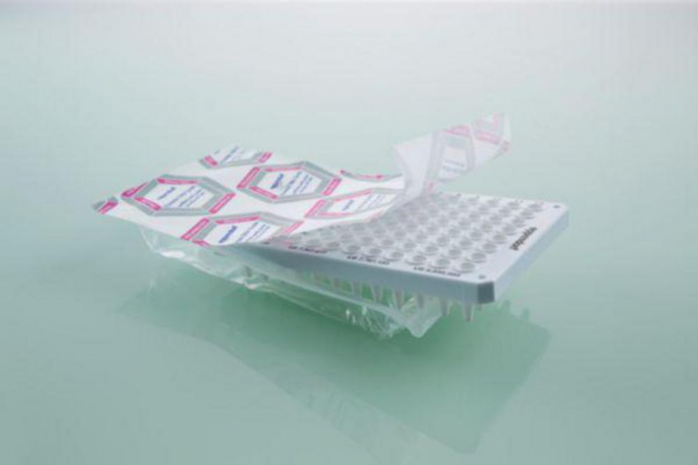 twin.tec real time PCR Plate 96 semi-skirted, weiß, 250 µl Forensic DNA Grade, VE=10 Stück