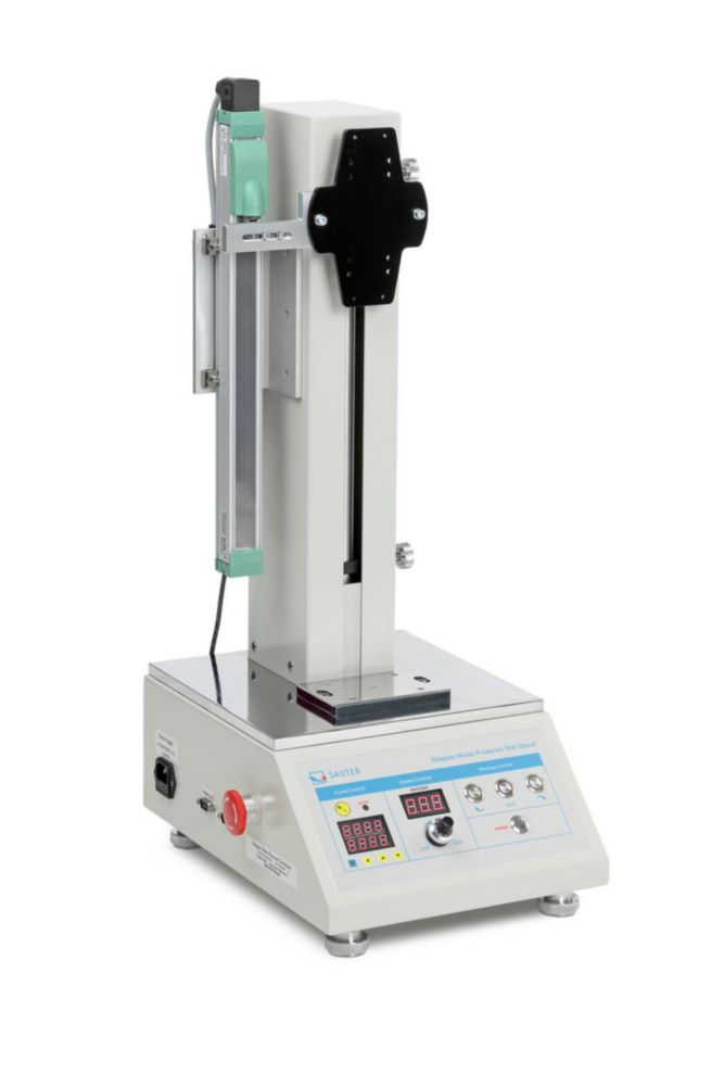 Kraft-Prüfstand - elektronisch, eine Säule Max 1 kN ; Vertikal  500 mm