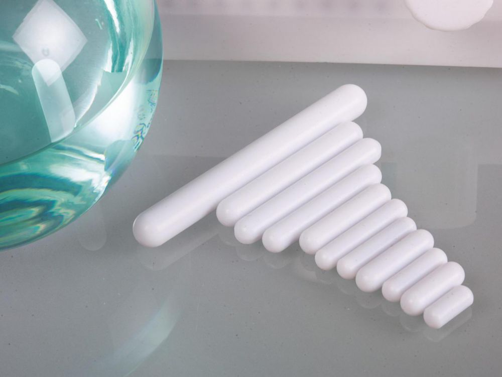 Magnetrührstäbchen-Set je 2 St. 20x7 mm, 25x6 mm, 40x7 mm, 50x7 mm, je 1 St. 15x6 mm, 30x7 mm, in glasklarer Box