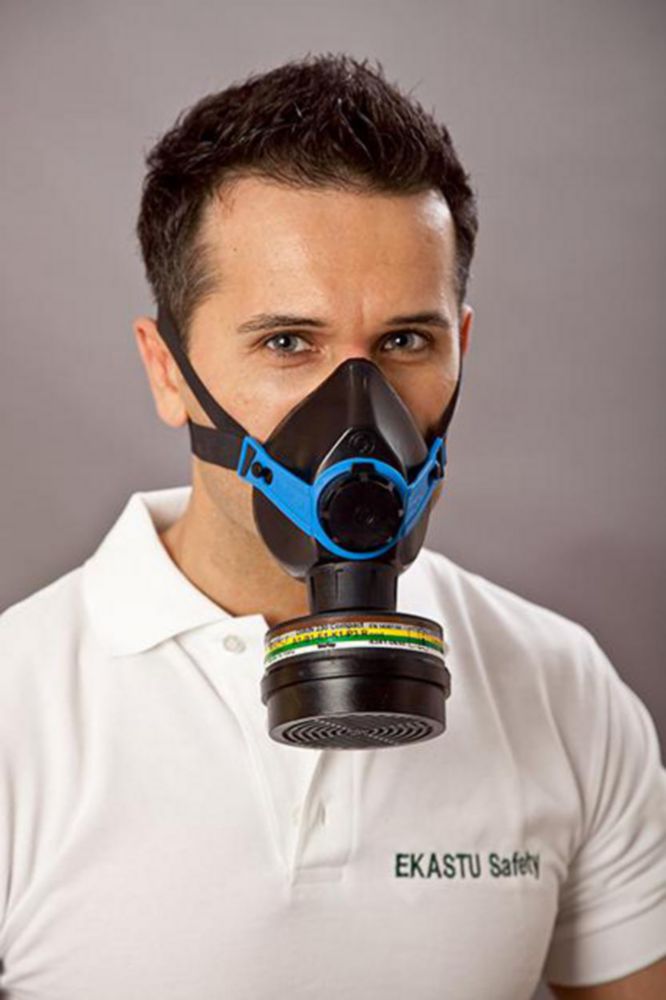 Atemschutz-Halbmaske colorex multi A1,B1,E1,K1-P3R D ***Exportkontrolle***