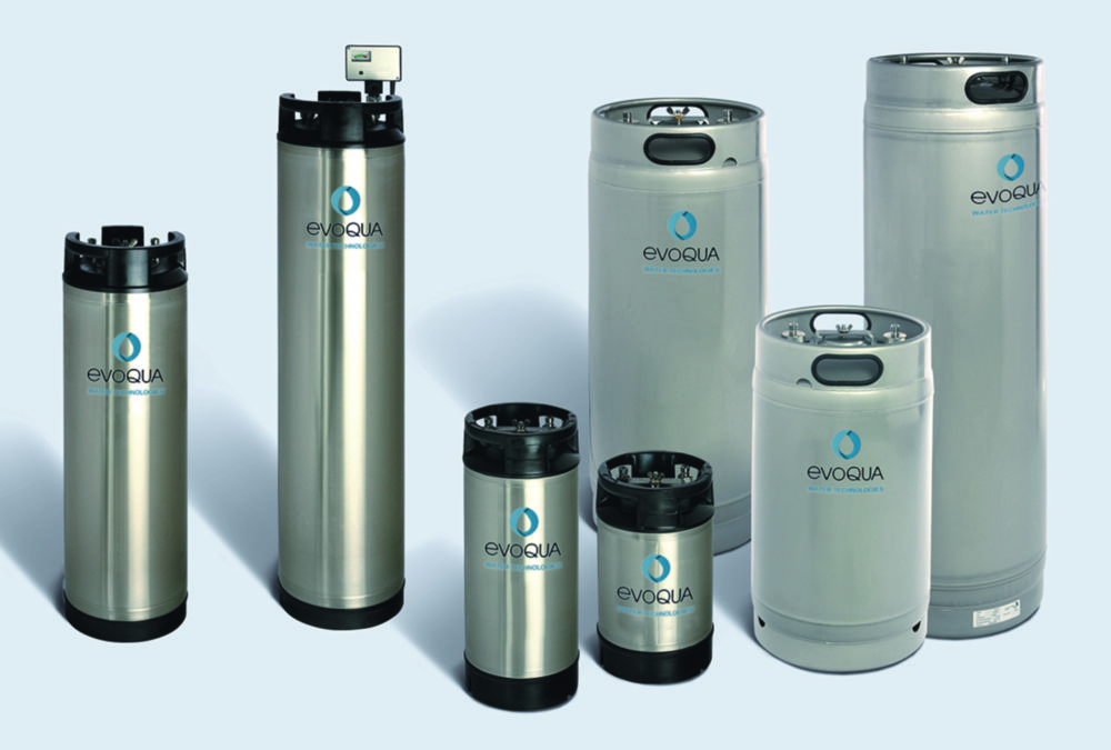 Ionenaustauscher aus Edelstahl (V4A), Mischbettharz