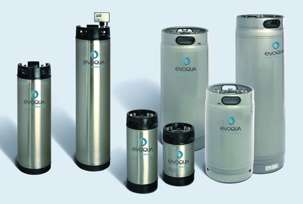 Ionenaustauscher aus Edelstahl (V4A), Mischbettharz