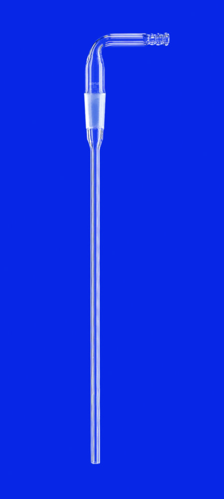 Gas-Einleitungsrohr, gebogen, DURAN®-Rohr