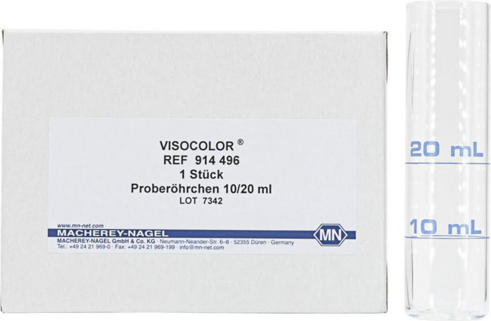 VISOCOLOR® Proberöhrchen 10/20 ml