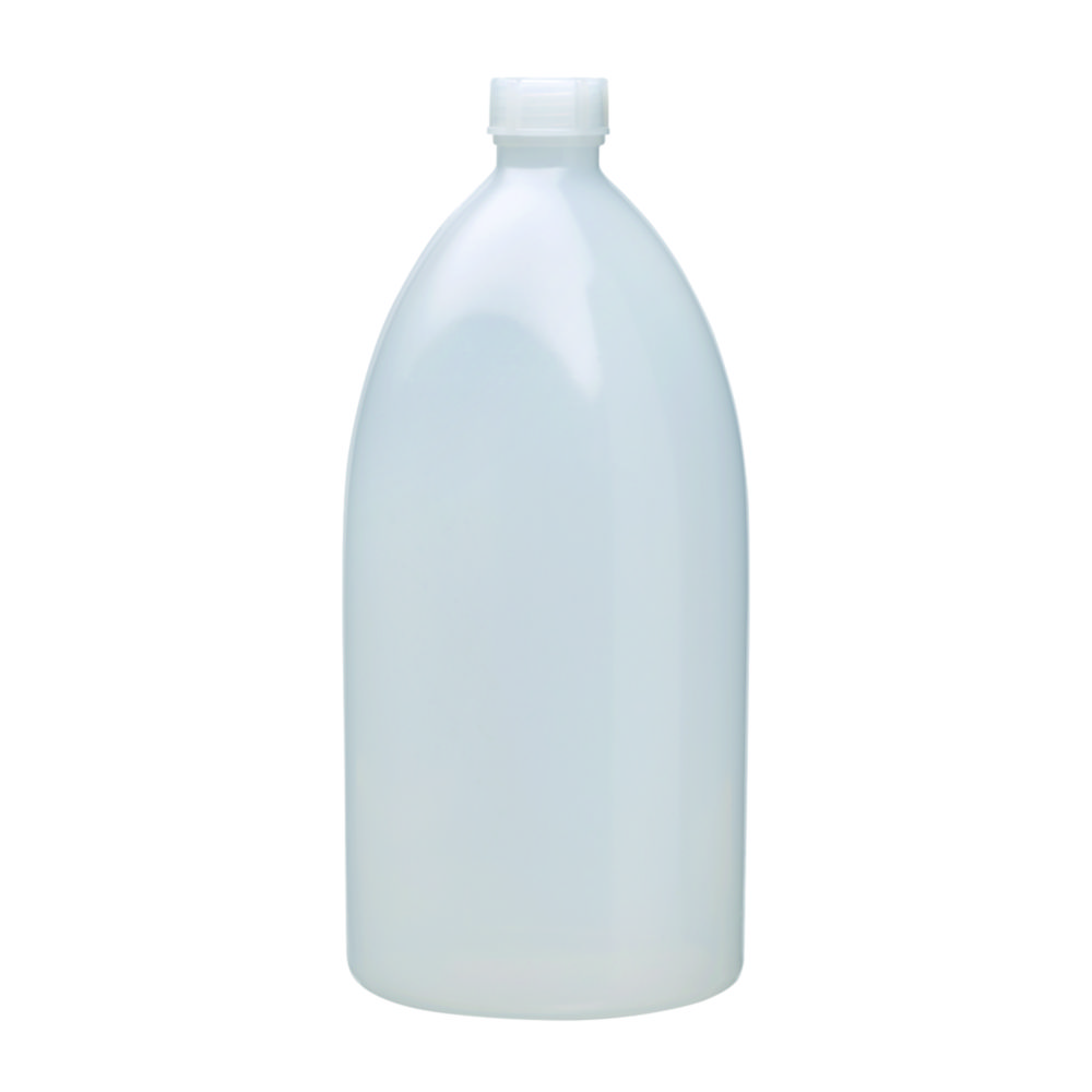 Enghals-Verpackungsflaschen 500 ml, PE-LD, natur Höhe 169 mm, GL 25, Ø 75 mm VE=100