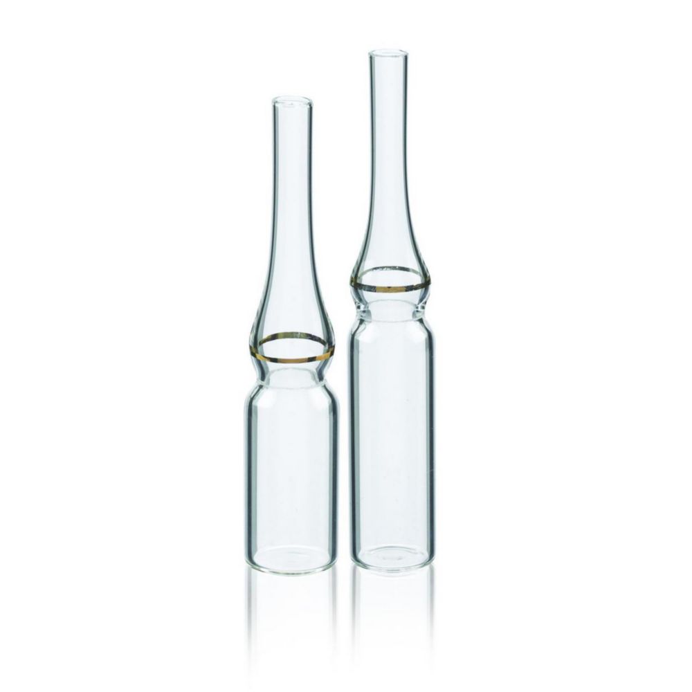 WHEATON-Ampulle, 1,2 ml, vorgeritzt, Borosilikat Typ I, klar, VE=144