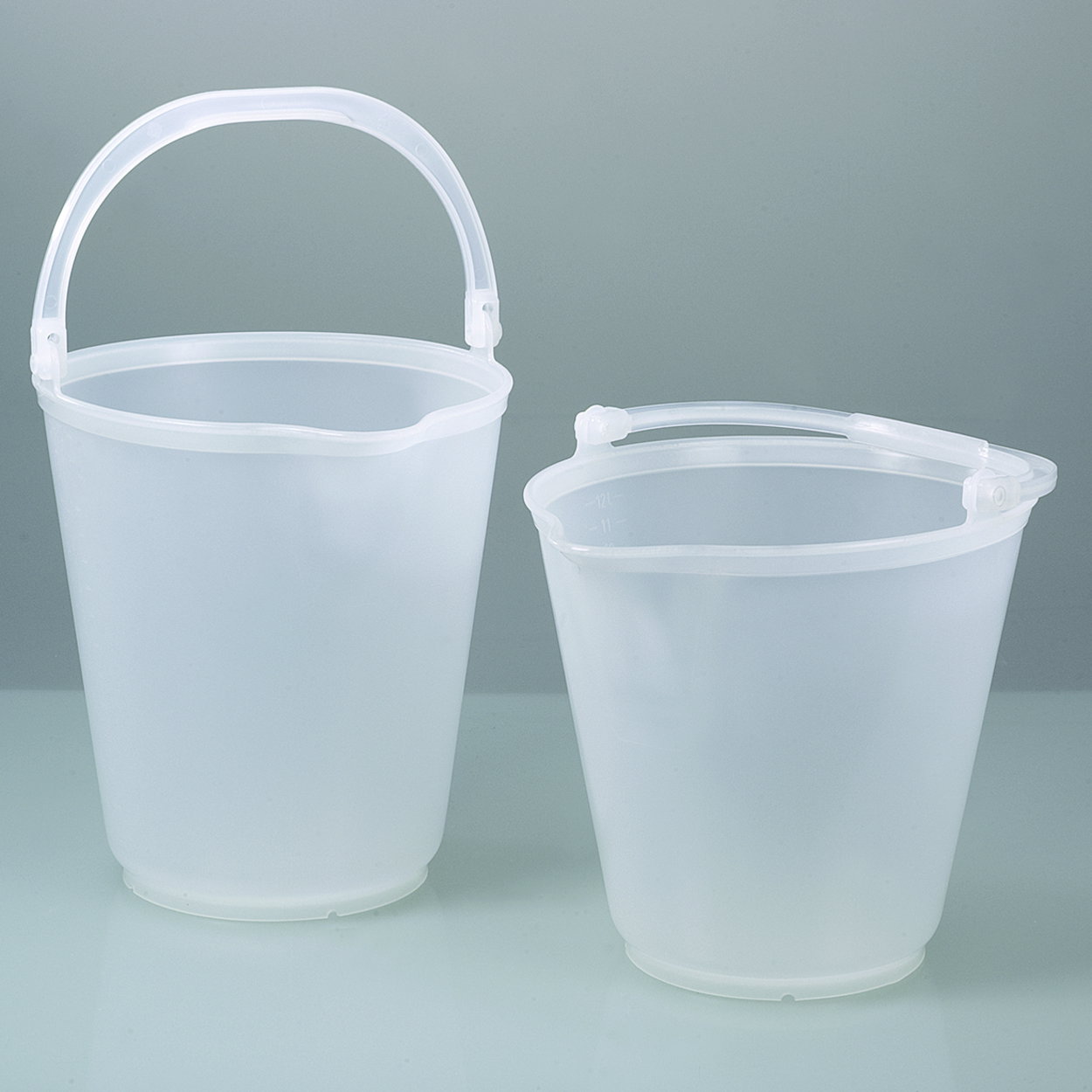 Eimer, PP, transparent