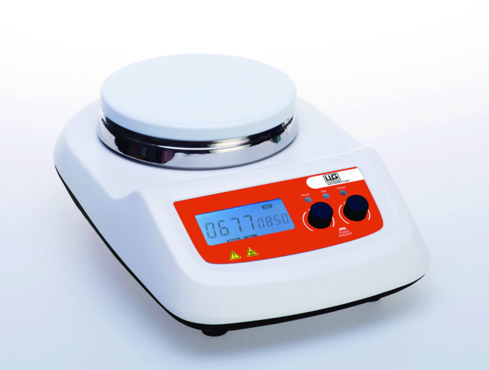 Magnetrührer mit Heizung LLG-uniSTIRRER 5 pro, Komplettset