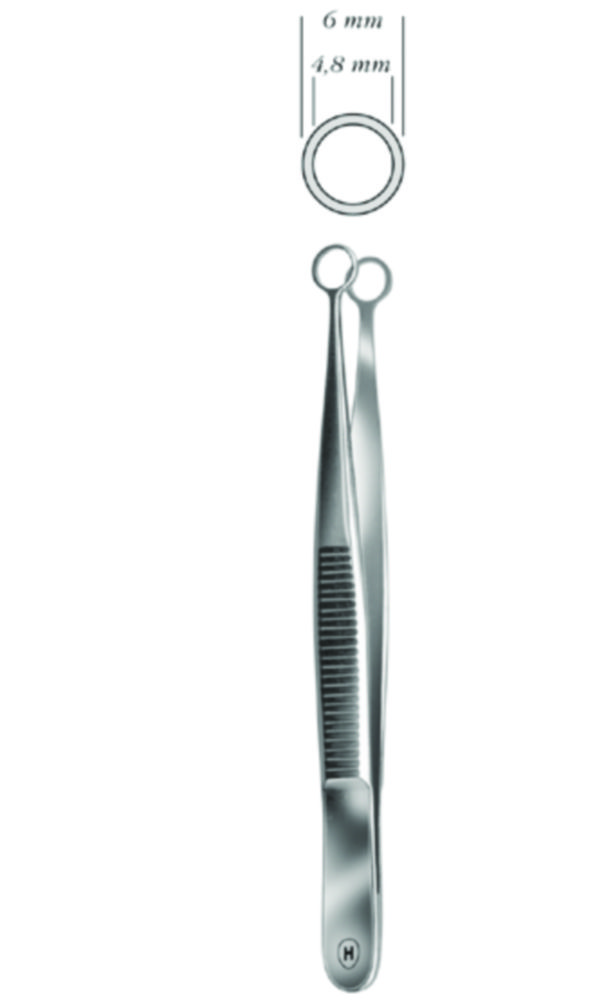 Pinzetten, Ø 6 mm