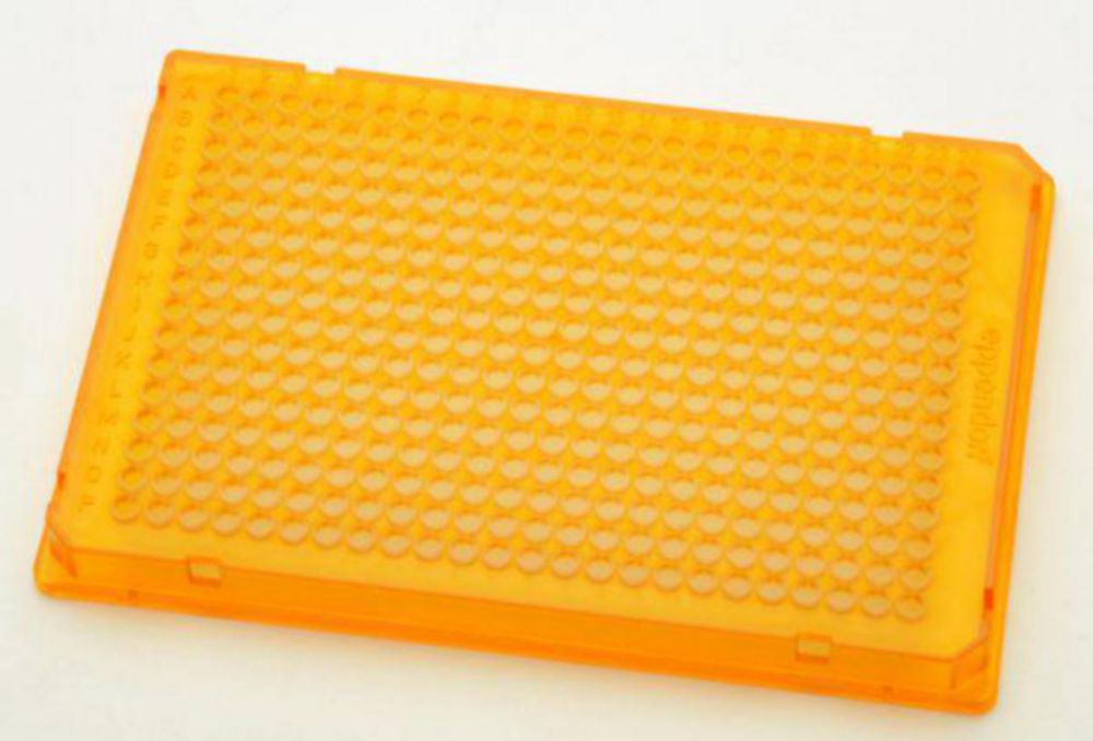 twin.tec PCR Plate 384, (Wells farblos) orange, 300 Stück