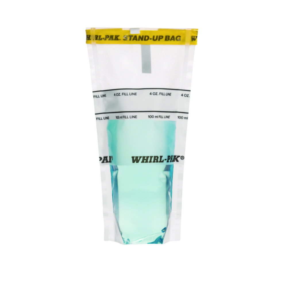 Probenbeutel Whirl-Pak® Stand-Up, PE, steril, frei stehend