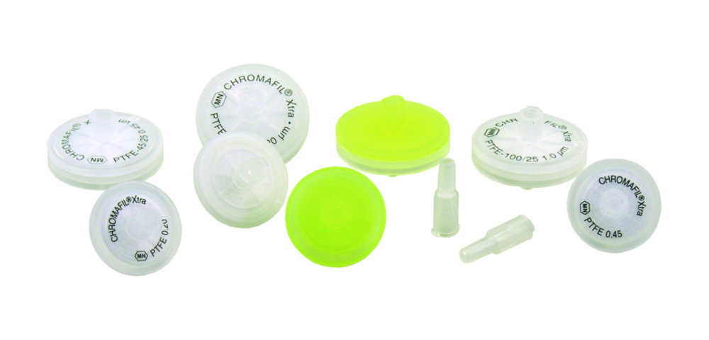 Spritzenvorsatzfilter CHROMAFIL®, Polytetrafluorethylen (PTFE)