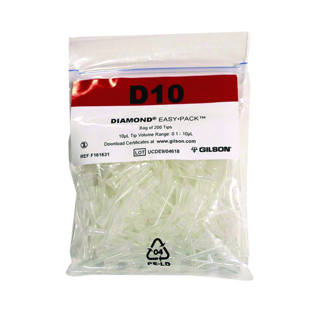 Pipettenspitzen PIPETMAN® DIAMOND Tips, EASYPACK™
