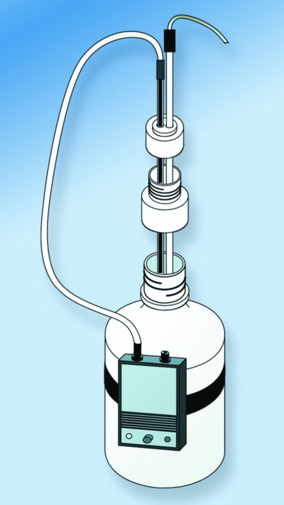 Reagenzienwächter RW300 für Säuren und Laugen