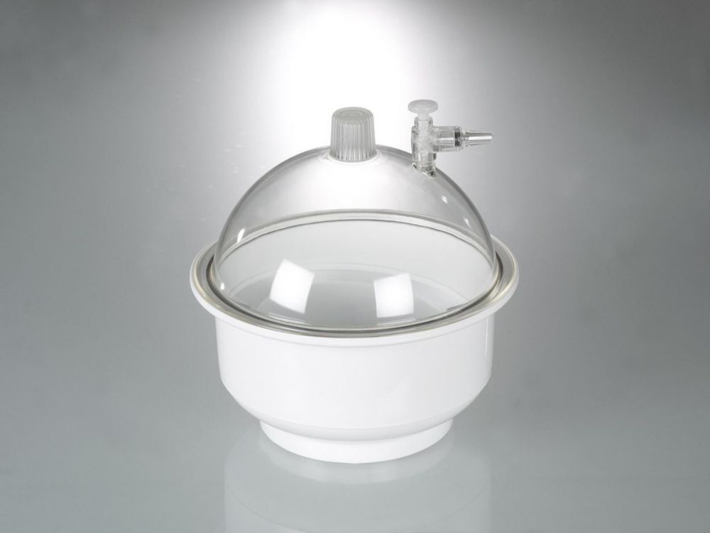 Exsikkator 200 mm ID aus Kunststoff