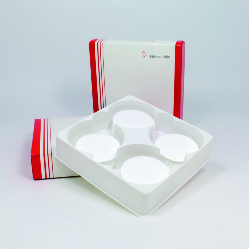 Quarzfaser Filter, QFH, qualitativ, Rundfilter