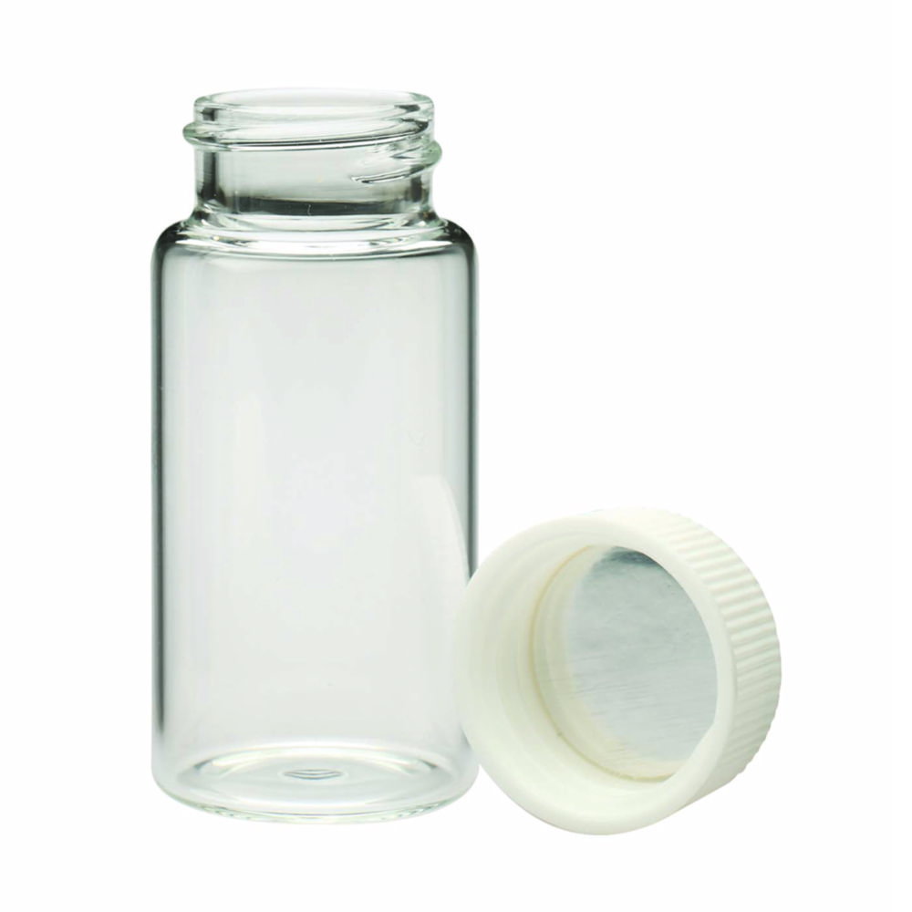Szintillationsfläschchen, Borosilikatglas, Kappen separat verpackt