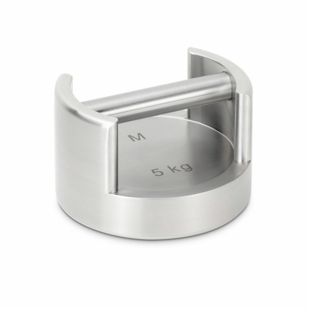 M1 5 kg Prüfgewicht Kontrollgewicht, Edelstahl feingedreht