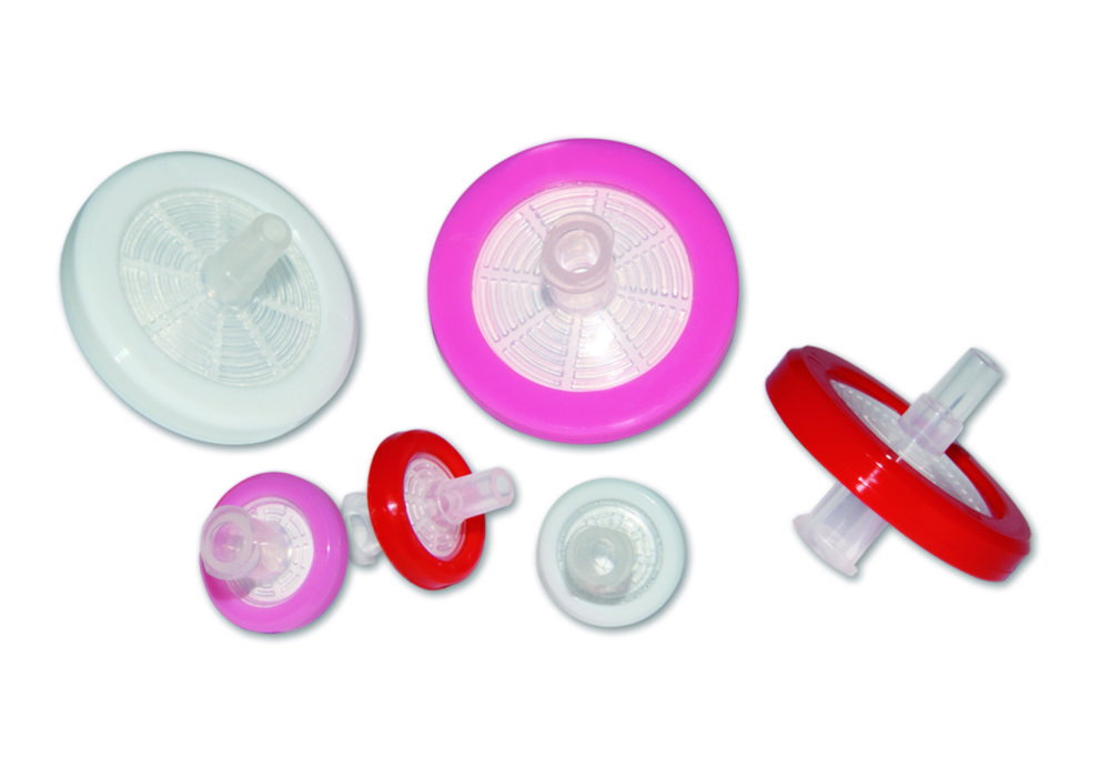 LLG-Spritzenvorsatzfilter SPHEROS, PVDF