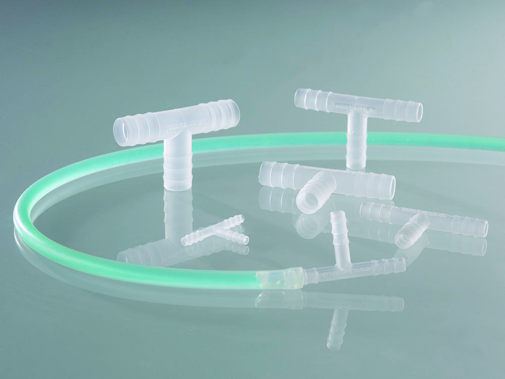 Schlauchverbinder, T-Form, PVDF