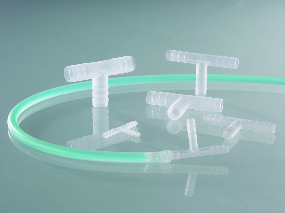 Schlauchverbinder, T-Form, PVDF