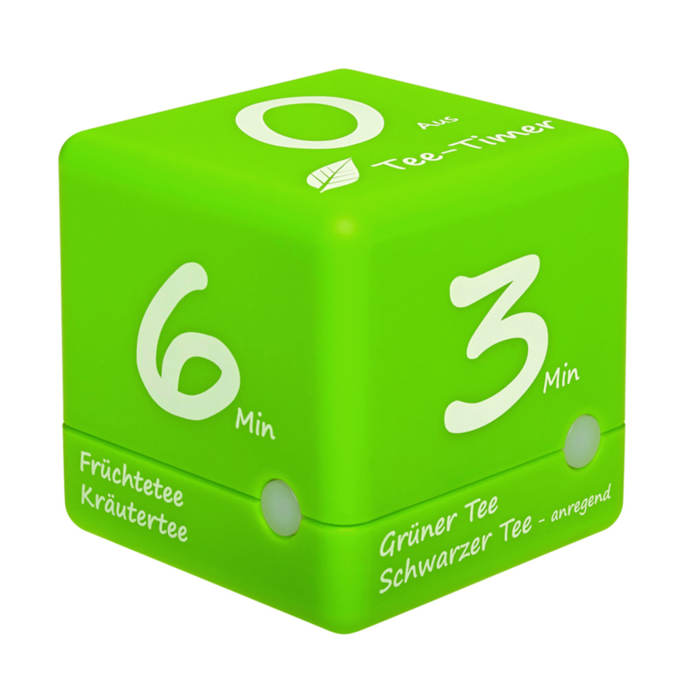 Kurzzeitwecker CUBE TIMER, grün