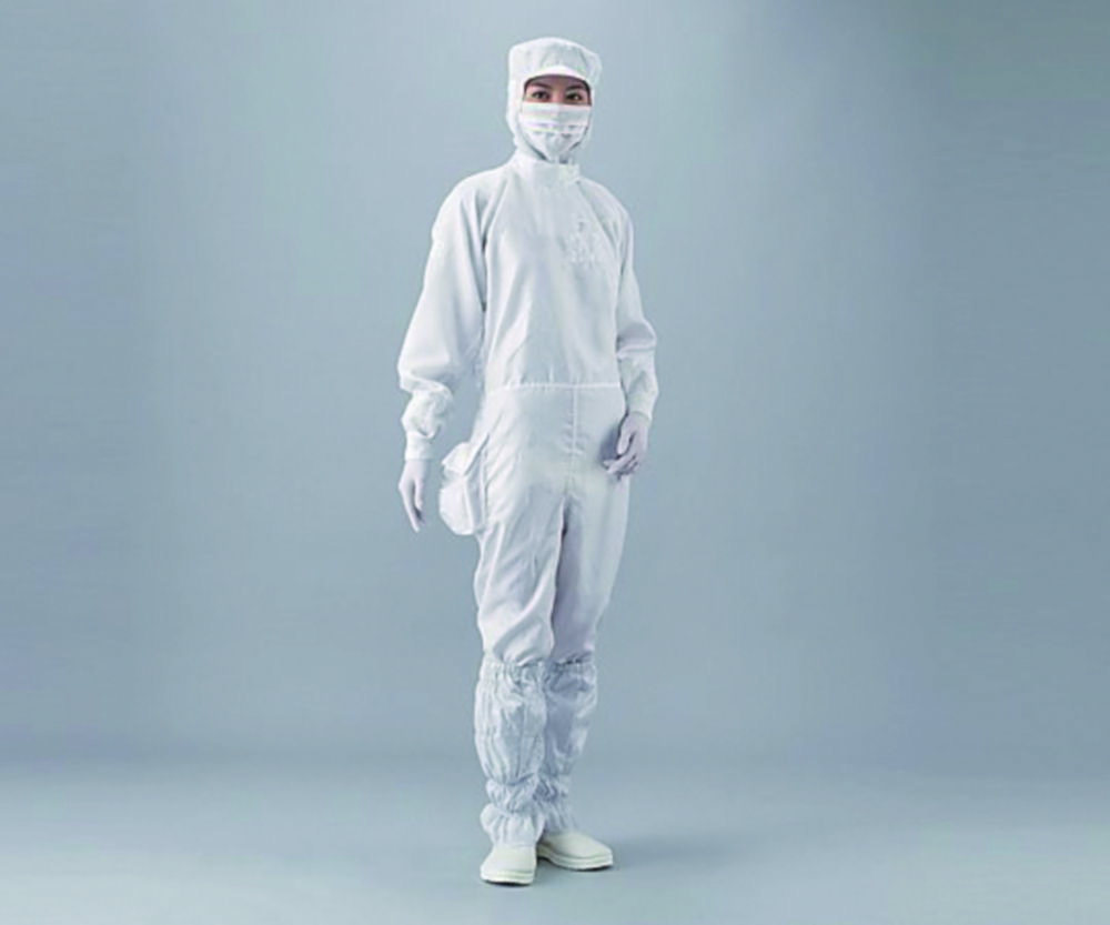 Overall für Reinraum ASPURE, Polyester, mit seitlicher Tasche