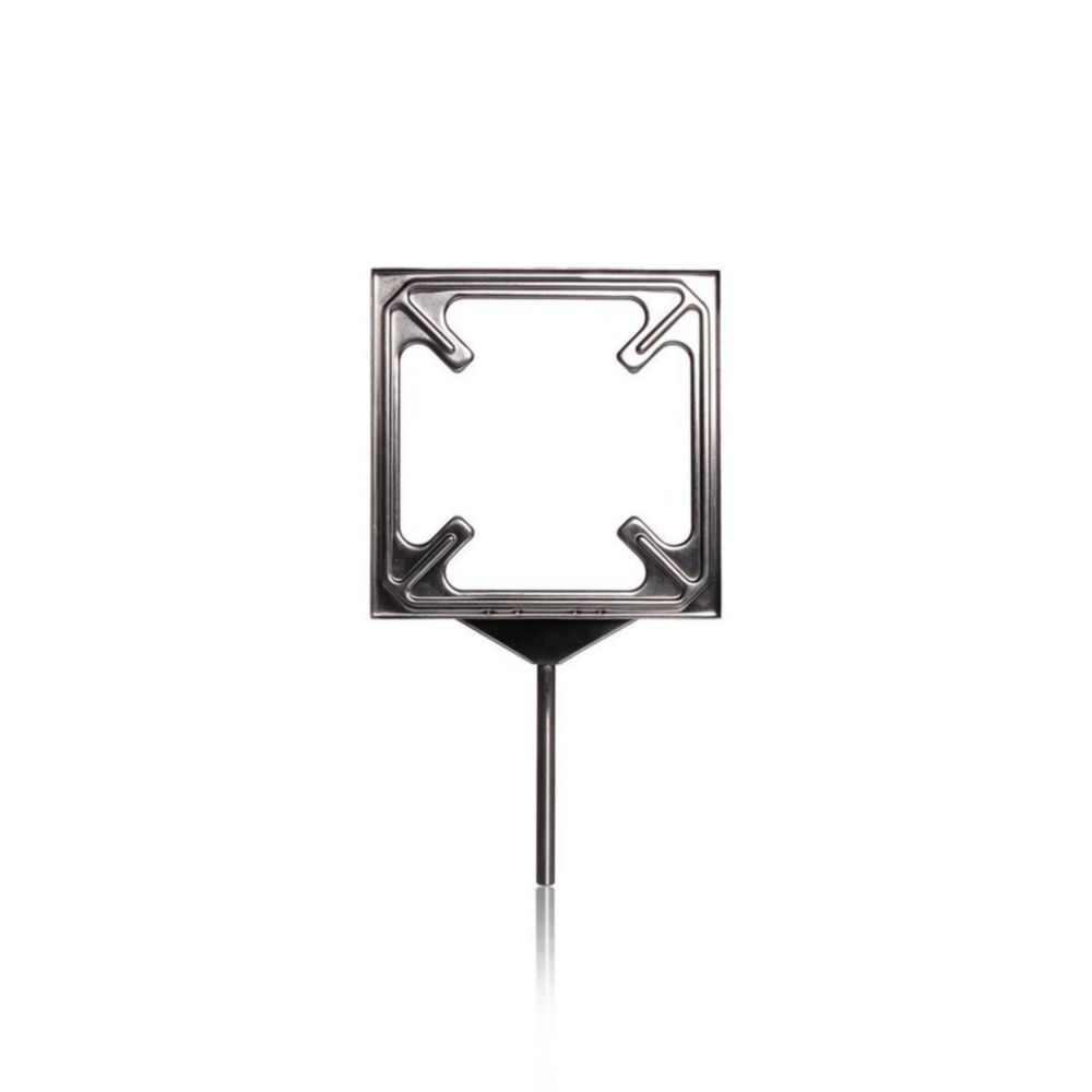 Plattenhalter 175x175mm Chromnickelstahl