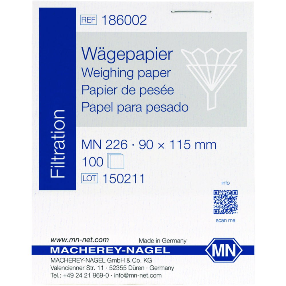 Wägepapier MN 226