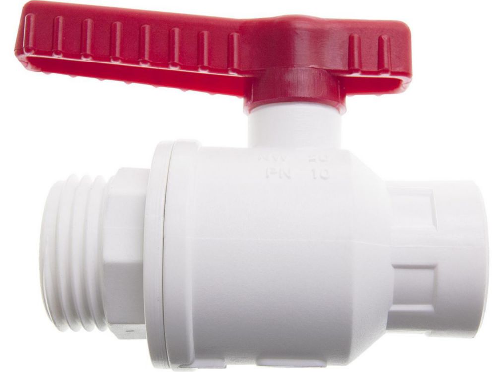 Kugelhahn, PP, 1" Lebensmittel