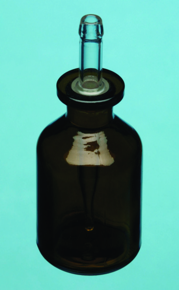 Tropfflaschen, Pipettenflaschen, Kalk-Soda-Glas, braun