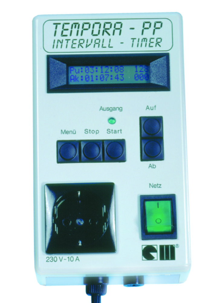 Intervall-Timer TEMPORA PP Relaisschaltung 10 A