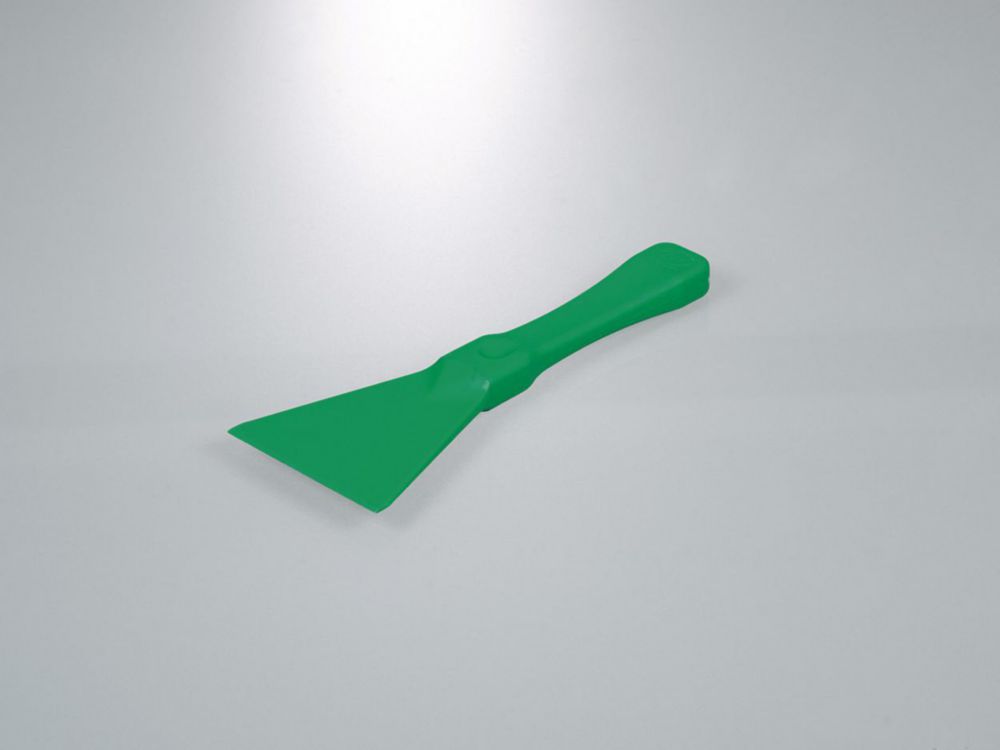 Schaber 21x8 cm, PP, grün Industrie