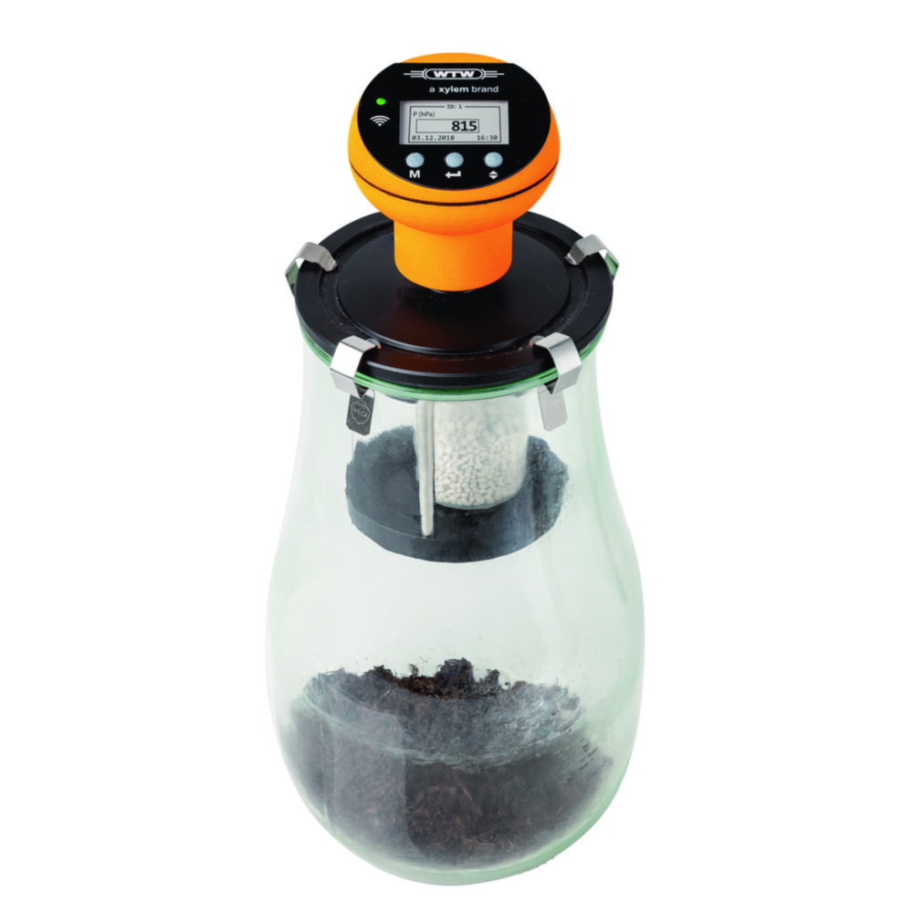 BSB Messsystem OxiTop®-IDS B6M-2.5 zur Bestimmung der Bodenatmung