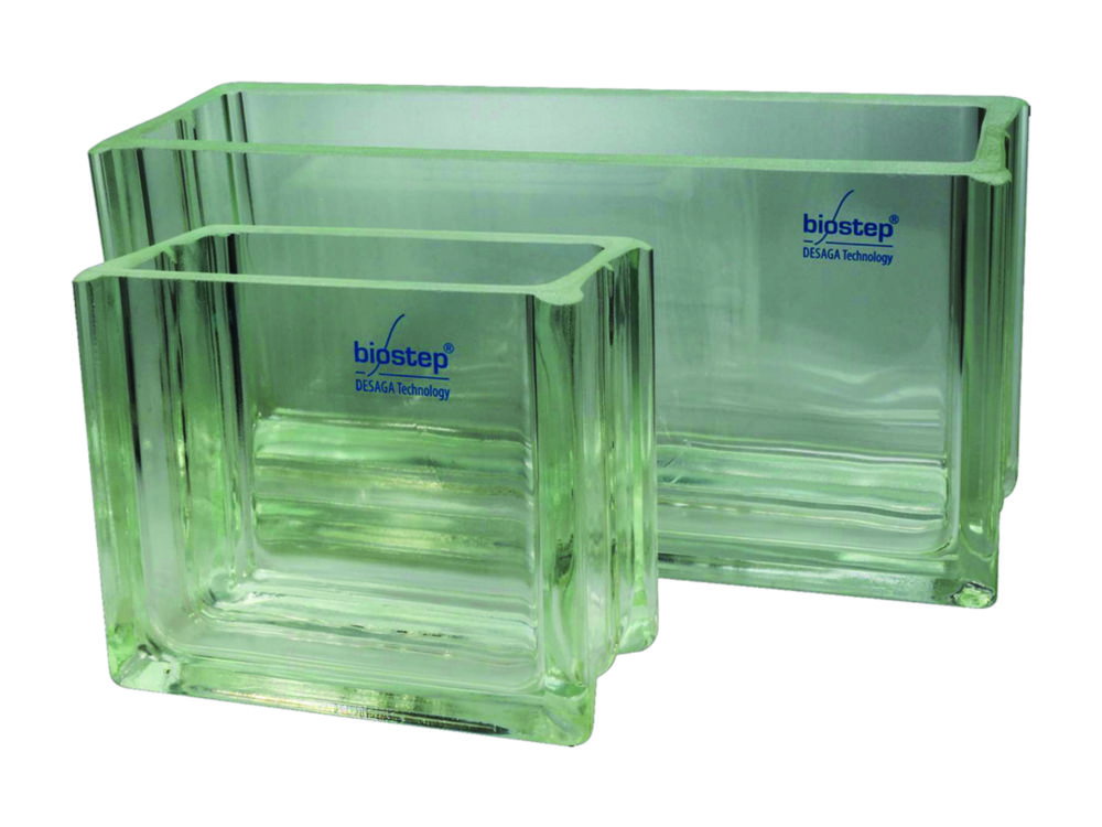 Nano-Trennkammern, mit Glasdeckscheibe