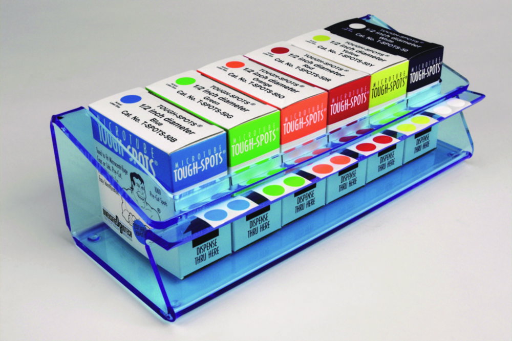 Etikettenspender, Acryl für Tough-Tags® / Cryo-Babies® / Tough-Spots®