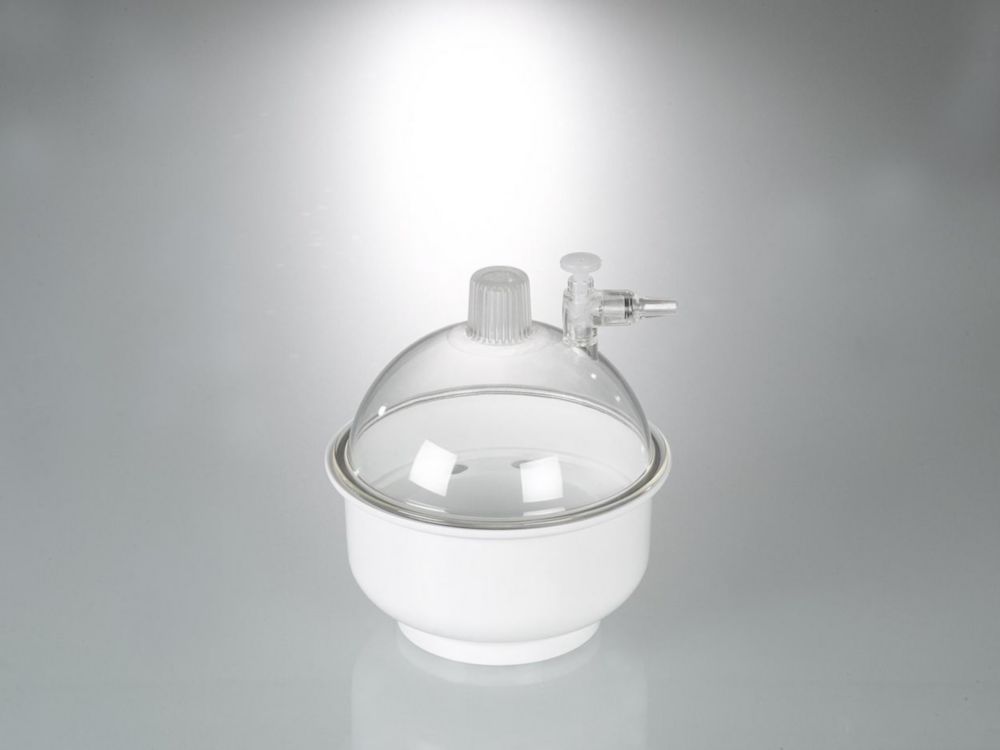 Exsikkator 150 mm ID aus Kunststoff