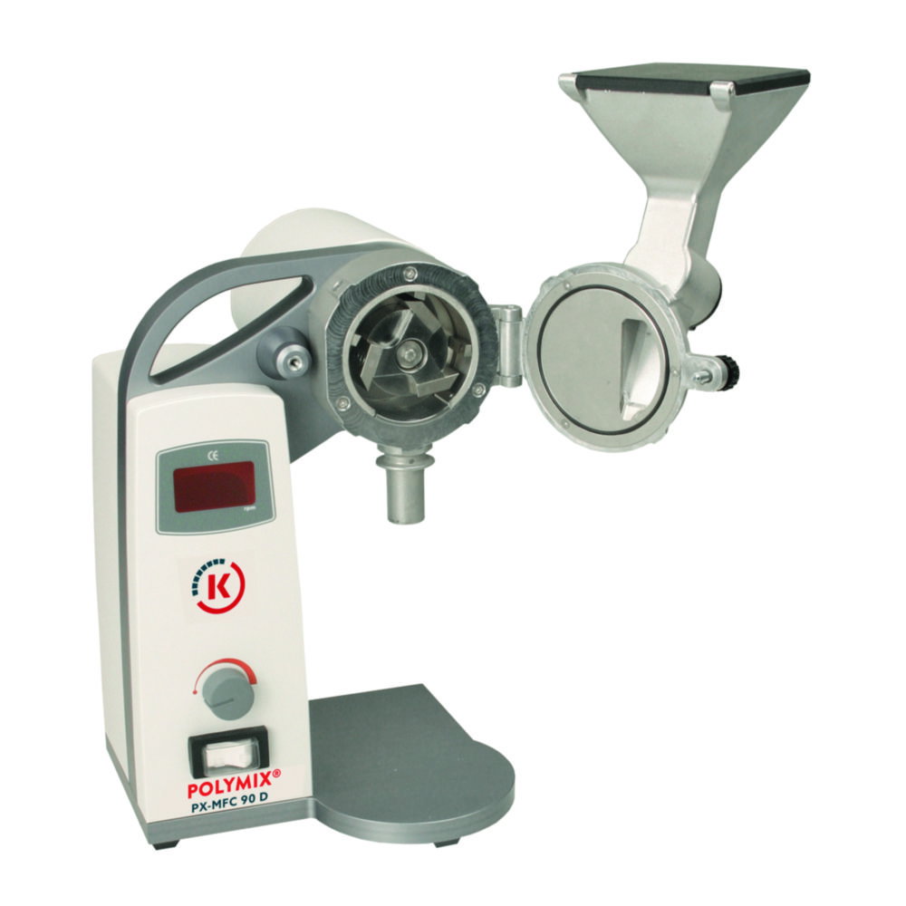 Trockenmühle POLYMIX® PX-MFC 90 D, mit Hammerschlag-Mahleinsatz