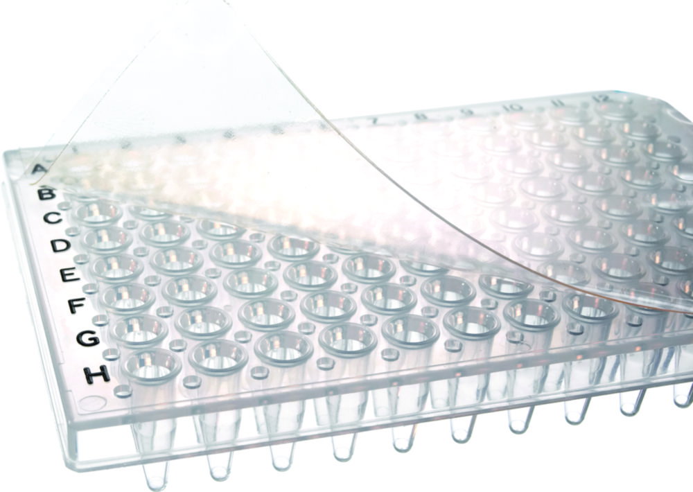 LLG-PCR-Plattenverschlüsse PCR-Film/PCR-Folie | Beschreibung: PCR Film, Temperaturbereich °C: -40 ... 102