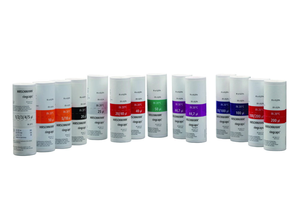 Mikro-Einmalpipetten ringcaps®