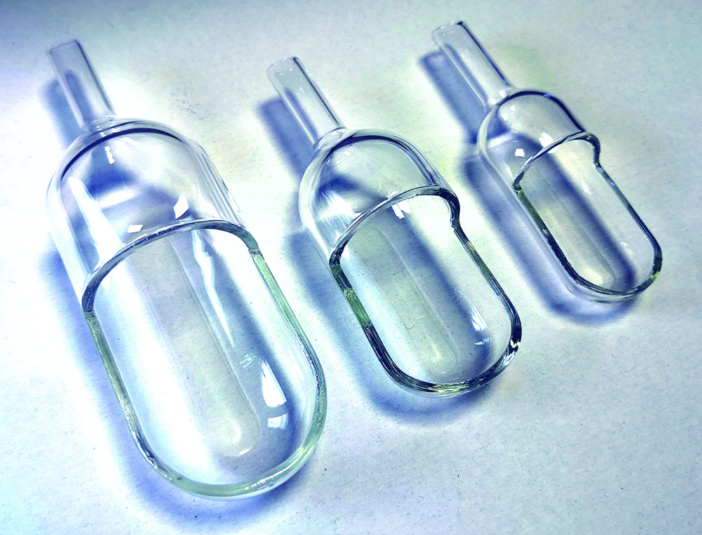 Wägeschiffchen, Glas