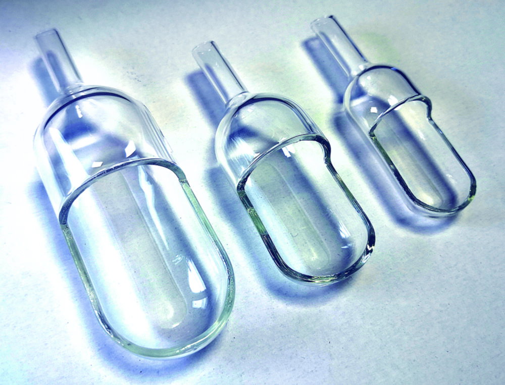 Wägeschiffchen, Glas