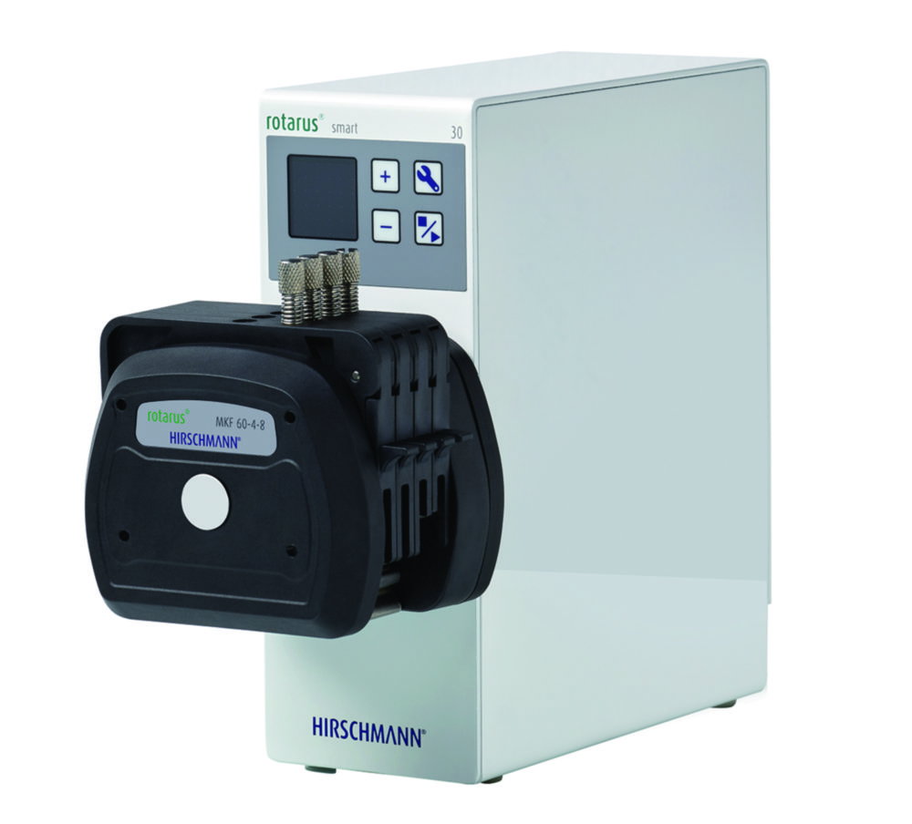 Schlauchpumpen-Set rotarus® smart 30, mit Mehrkanal-Pumpenkopf MKF 60-4-8