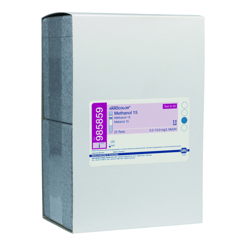 Rundküvettentests NANOCOLOR® Methanol