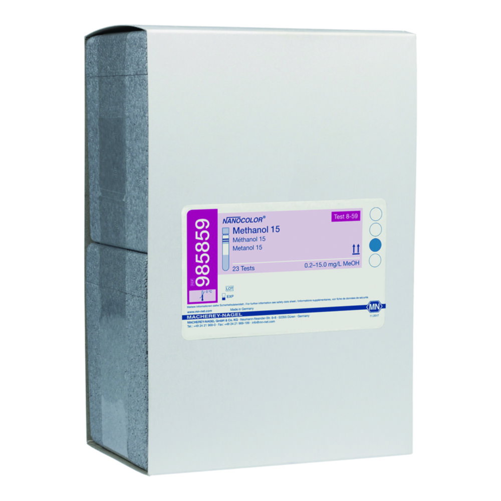 Rundküvettentests NANOCOLOR® Methanol