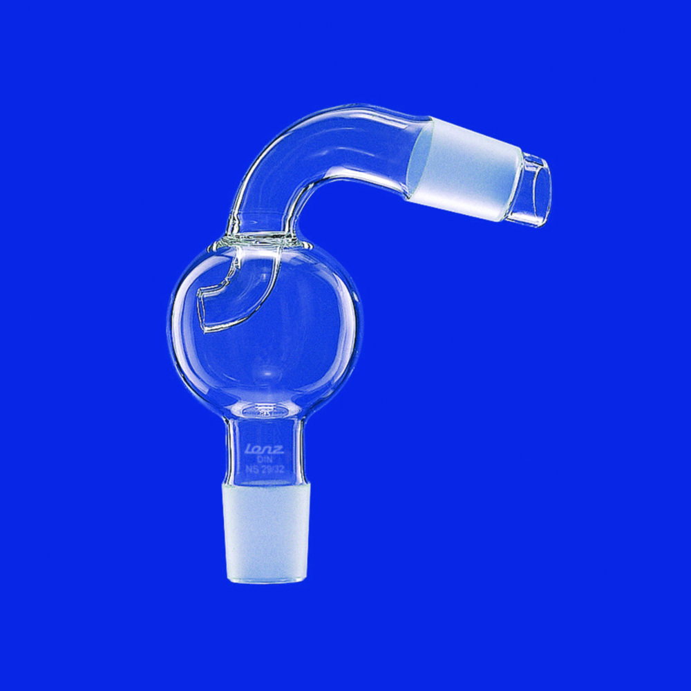Tropfenfänger nach Stutzer, gebogen, DURAN®-Rohr