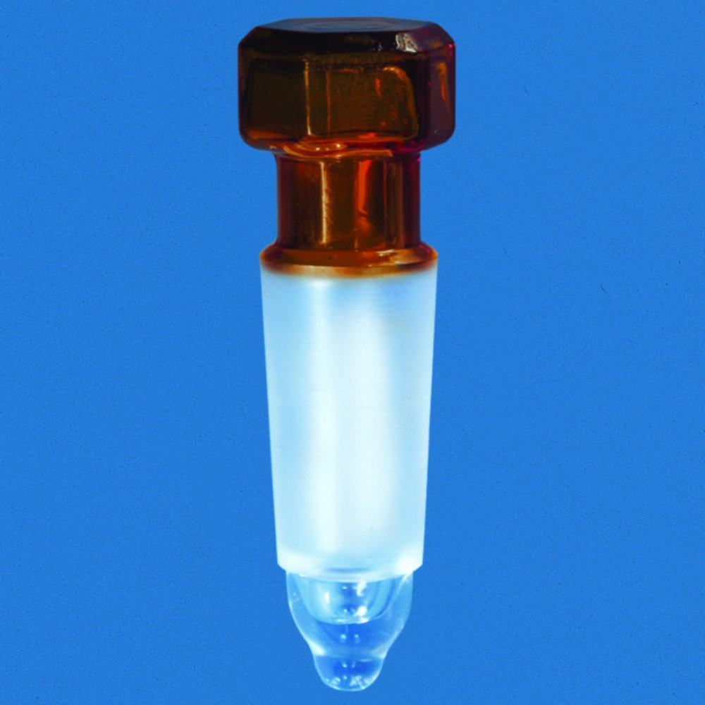 Kegelschliffstopfen, Borosilikatglas 3.3