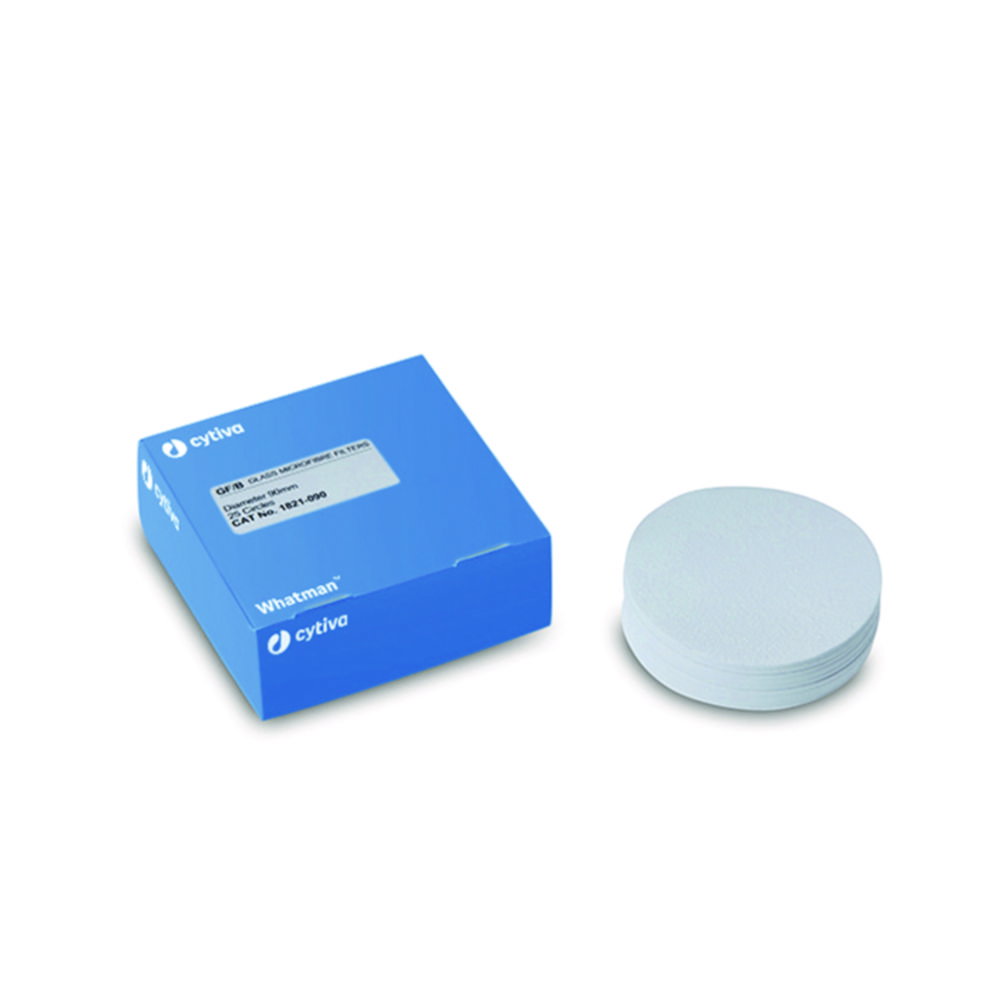 Glasfaser Filter Typ GF/B, Rundfilter