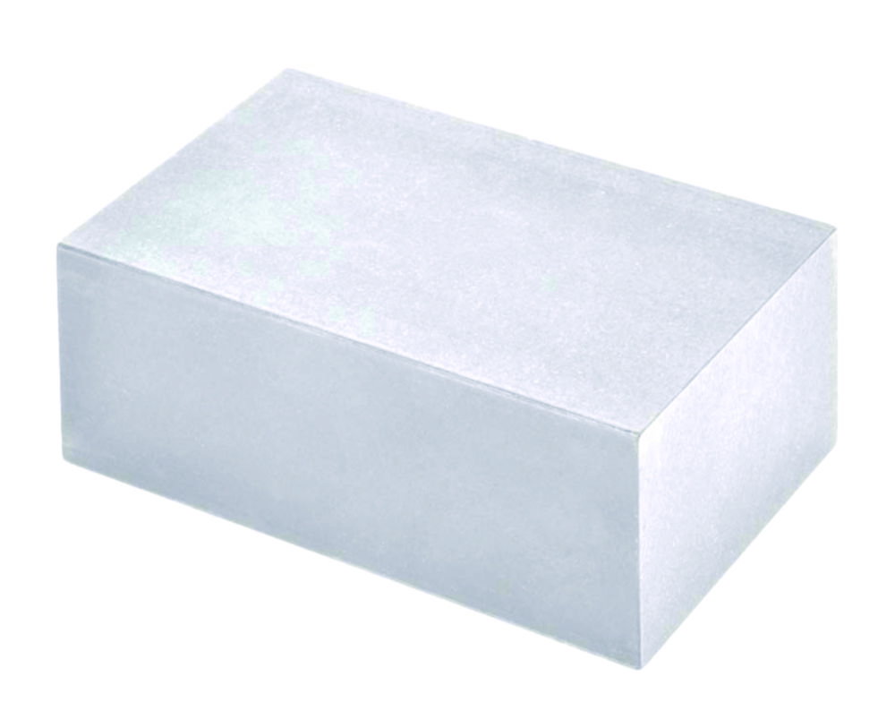 Doppelblock ohne Bohrungen für Blockthermostate